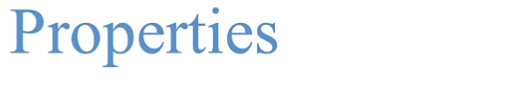 Properties